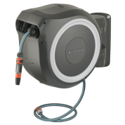 Катушка со шлангом настенная автоматическая Gardena RollUp L 30 м белый