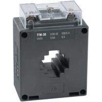 Трансформатор тока IEK ТТИ-30 200/5А 10ВА класс 0,5