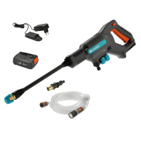 Мойка высокого давления аккумуляторная Gardena AquaClean 24/18V с аккумулятором