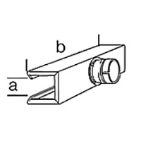 Рефлекторная тоннельная насадка Leister, насаживается ( a x b ), 160 х 370 мм