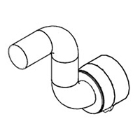 Направляющая для горячего воздуха Leister, верхняя