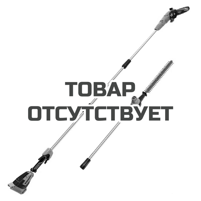 Высоторез-кусторез 2-в-1 аккумуляторный GREENWORKS 40V G40PSH 1303907, без АКБ и ЗУ