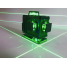 Построитель лазерных плоскостей самовыравнивающийся Zitrek LL16-GL-2Li-MC (16 линий, зеленый лазер, 2 литиевых аккумулятора, металлический кейс)