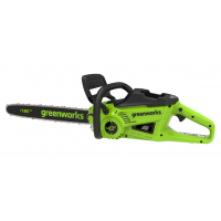 Пила цепная аккумуляторная GREENWORKS GD40CS20X 40V с АКБ 8 Ач и ЗУ