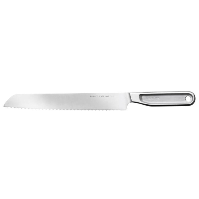 Нож для хлеба Fiskars All Steel цельнометаллический 22 см
