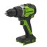 Дрель-шуруповерт аккумуляторный GREENWORKS GD24DD90 24V без АКБ и ЗУ
