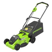 Газонокосилка аккумуляторная GREENWORKS GD40LM16XK4 40V c 1хАКБ 4Ач и ЗУ