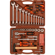 Набор инструмента универсальный 1/4", 1/2"DR, 88 предметов