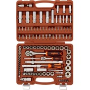 Набор инструмента универсальный Ombra OMT108S 1/4", 3/8", и 1/2"DR, 108 предметов