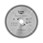 Пильный диск по дереву, 305 х 30 Z96, "D.BOR"