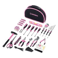 Универсальный набор инструмента GRINDA PINK TOOLS 165, 165 предметов