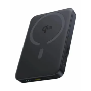 Внешний аккумулятор (Power Bank) BASEUS EnerFill FM12 Qi2, 10000мAч, черный