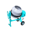 Бетоносмеситель GIKS KCM-320 320 л, 2.2 кВт, 220 В