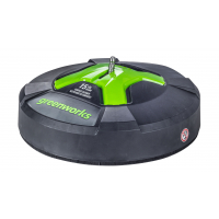 Насадка для очистки поверхностей для мойки высокого давления GREENWORKS 38 см 250 бар