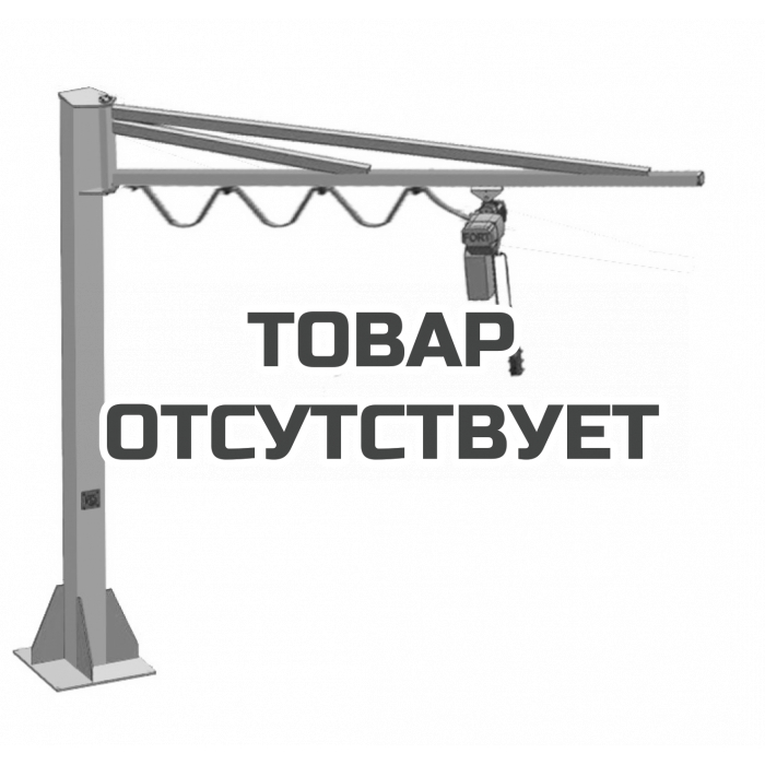 Кран консольный TOR PSJ44100 1000 кг 4x4 м