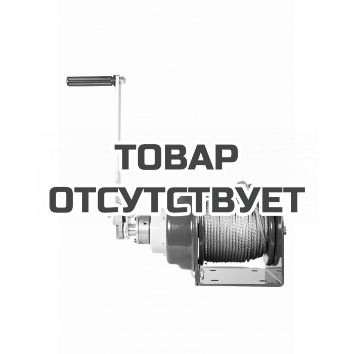 Лебедка ручная TOR ЛТ-1 (JHW) г/п 1,0 т, длина троса 40 м