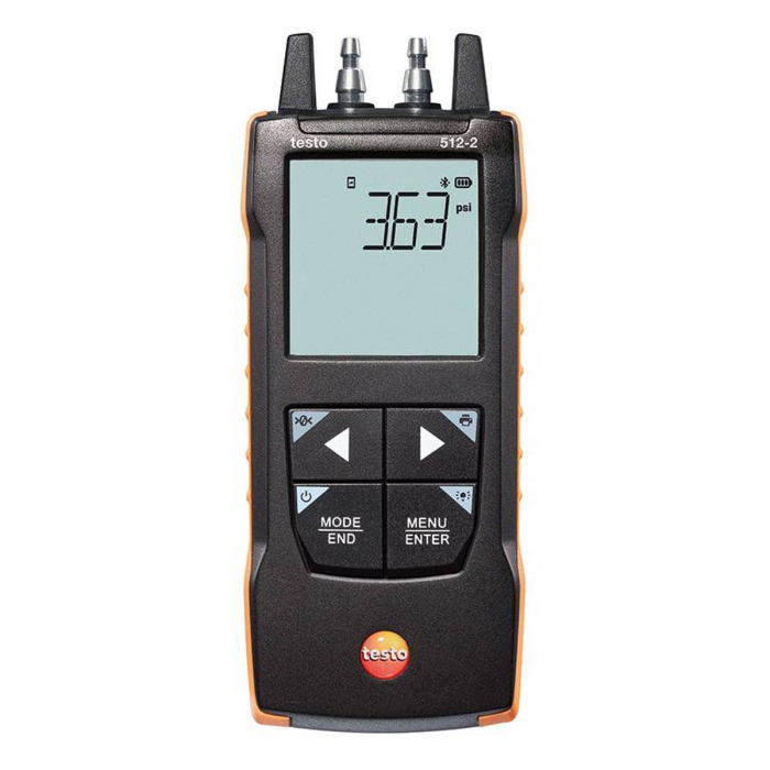 Дифференциальный манометр Testo 512-2 с подключением к приложению