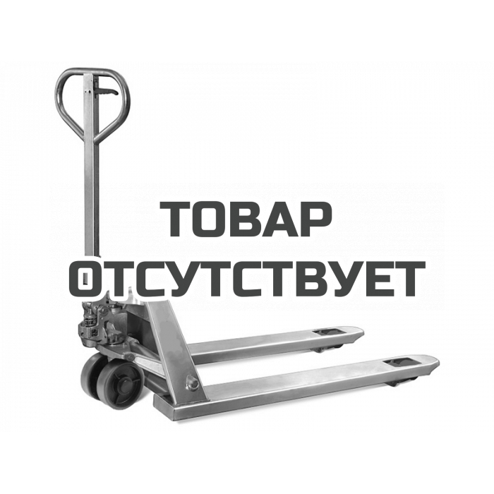 Тележка гидравлическая TOR BX 2.0T 550*1150*85mm нержавеющая сталь (полиуретан.колеса)