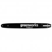 Cтальная шина 46 см GREENWORKS для цепной пилы 82V