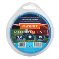 Леска Roundline D 2,0 мм L 15 м (круглая, синяя) Patriot