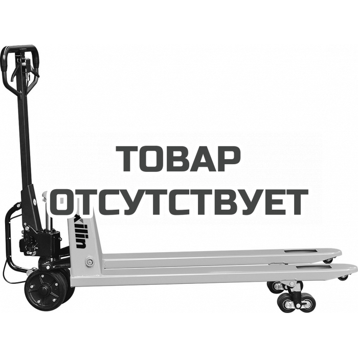 Тележка гидравлическая г/п 2500 кг XILIN BFA с механическим приводом (полиуретан.колеса)