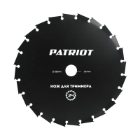 Нож для триммера (255х25.4 мм, 24 зубца) Patriot TBM-24