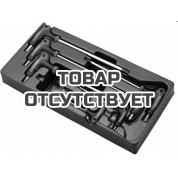 Комплект L-образных ключей TORX Hans в ложементе TT-19