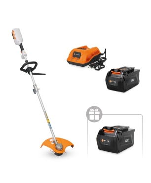 Аккумуляторный триммер VILLARTEC СА40R SET: AM405 + AC402 ( + 1 Аккум. 2Ач в подарок)