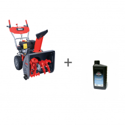 Снегоуборщик бензиновый GEOS SnowLine 620 E ll (AL-KO SnowLine 620E II) + масло в подарок!