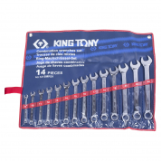 Набор ключей KING TONY 1215MR01
