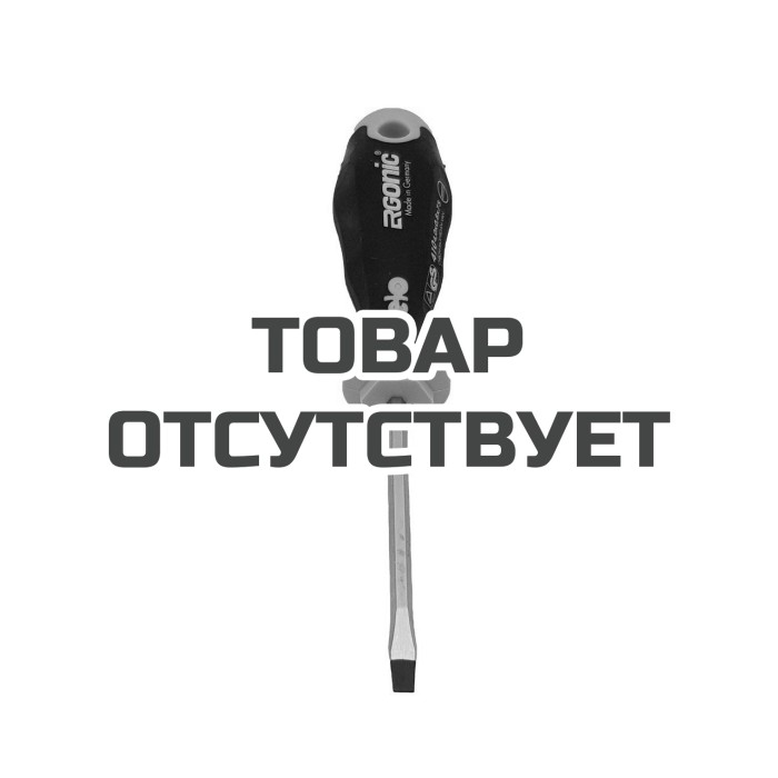 Отвертка плоская шлицевая с шестигранным лезвием Felo Ergonic SL 8,0x1,2