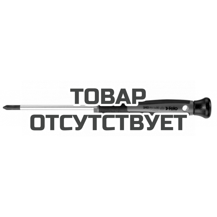 Отвертка крестовая Felo для точных работ PH 00X60 