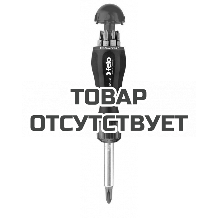 Отвертка Felo с реверсивным механизмом с набором бит SL, PH, PZ 8шт