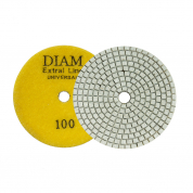 Алмазный гибкий шлифовальный круг желтый DIAM EXTRA LINE UNIVERSAL (мокрая/сухая)