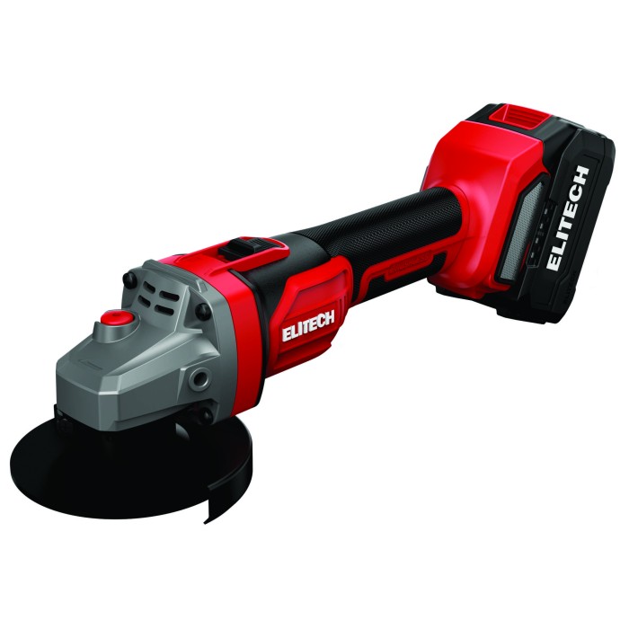 Шлифмашина угловая аккумуляторная ELITECH МШУ 2012БЛ (E2213,046,02)