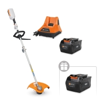 Аккумуляторный триммер VILLARTEC СА40R SET: AM402 + AC405 ( + 1 Акку 2Ач в подарок)