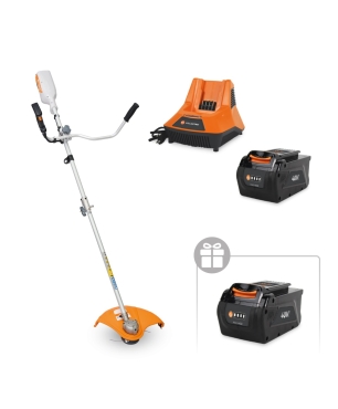 Аккумуляторный триммер VILLARTEC СА40 SET: AM402 + AC405 ( + 1 Акку 2Ач в подарок)