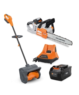 Пила акк. SA40 + Лопата акк. WA4030 VILLARTEC SET: AM405+AC405