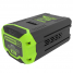 Аккумуляторная снегоуборочная лопата Greenworks GD60SS2 + Аккумулятор G60B8 60V + Зарядное устройство G60C