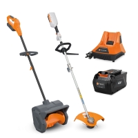 Триммер акк. CA40R + Лопата акк. WA4030 VILLARTEC SET: AM405+AC405
