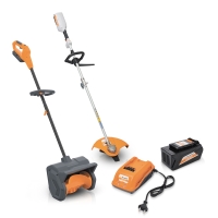Триммер акк. CA40 + Лопата акк. WA4030 VILLARTEC SET: AM405+AC405