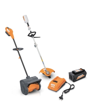 Триммер акк. CA40 + Лопата акк. WA4030 VILLARTEC SET: AM405+AC405