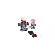 Фрезер аккумуляторный Einhell PXC TP-RO 18 Set Li BL, 18 В, 10-30 т/мин, цанга 6/8 мм + 1 акк. 4 Ач + ЗУ 3 А 4350410SET