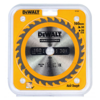 Пильный диск DEWALT CONSTRUCTION DT1932, 160/20 мм.
