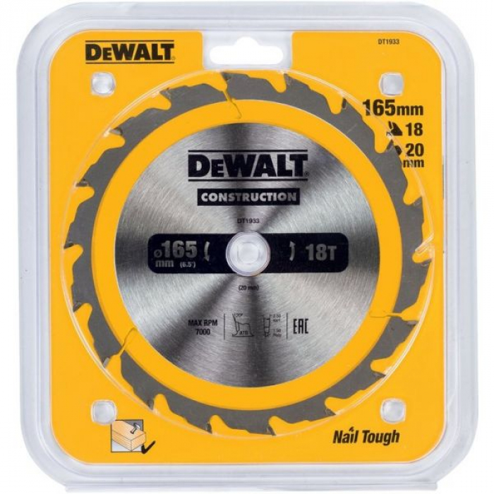Пильный диск DeWALT CONSTRUCTION DT1933