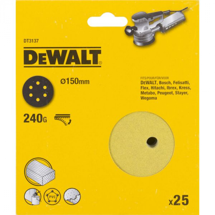 Шлифовальные круги DeWALT DT3137