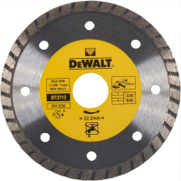 Алмазный круг DeWALT DT3712, Turbo, универсальный, 125 x 22.2 мм, h=7