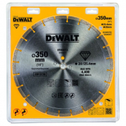 Алмазный круг сегментный универсальный 350/25.4 мм DeWALT DT40213