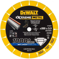 Алмазный диск отрезной 355/25.4 мм DeWALT DT40257